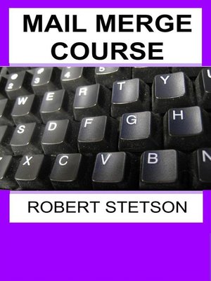 cover image of MAIL MERGE COURSE
